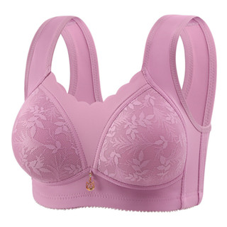  Phong cách mới tập hợp ren chống chảy xệ đồ lót điều chỉnh cỡ lớn áo ngực thoải mái cho nữ 