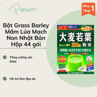 Bột grass barley mầm lúa mạch non nhật bản - hộp 44 gói