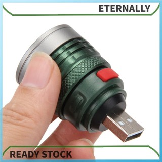 Đèn pin led 3w mở rộng sử dụng nguồn điện usb