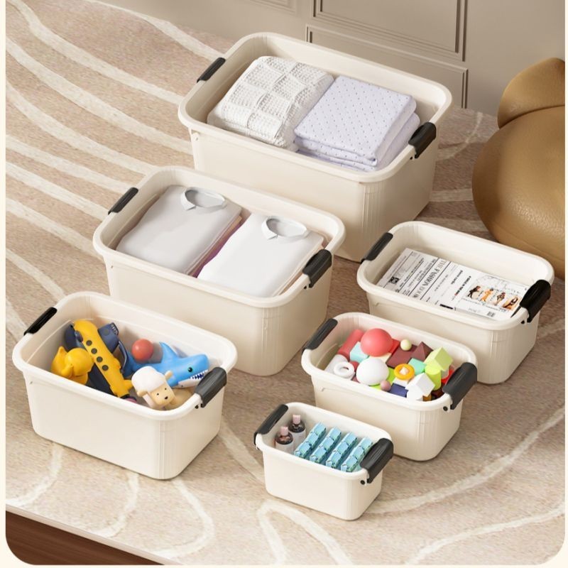 Hộp Nhựa Đựng Đồ Enoda Home Có Nắp Chống Bụi, Thùng Nhựa Chứa Đồ Nắp Cài Chắc Chắn Q100 | BigBuy360 - bigbuy360.vn