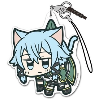 Móc khóa Sword Art Online the Movie: Ordinal Scale SAO Sinon Asuna chibi Phụ kiện trang trí túi xách Balo