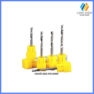 [Có sẵn] Mũi phay dao xoắn 1 me Phi 6mm
