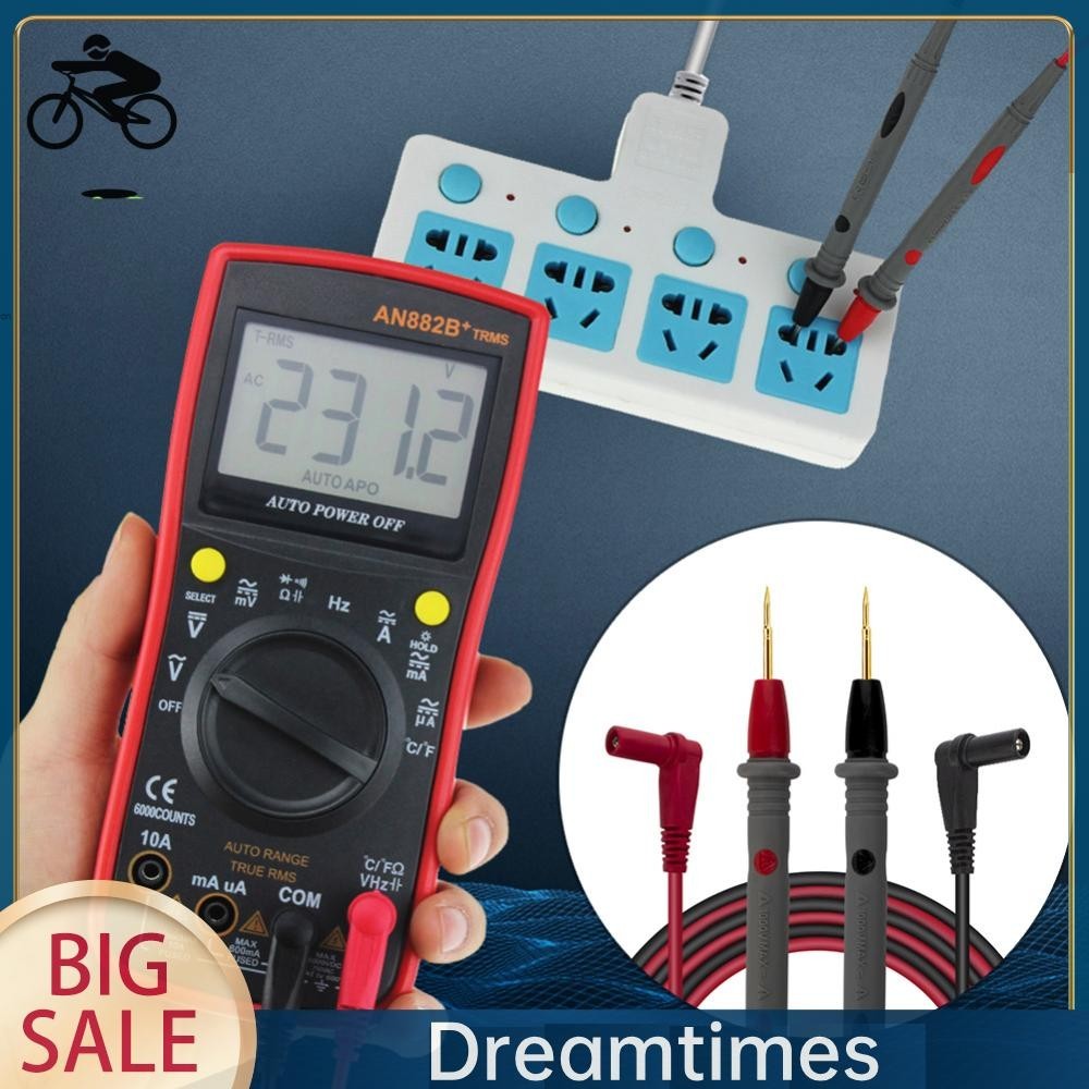 1 Cặp Bút vạn năng kỹ thuật số đa năng PT1008 1000V 20A Bút thử đầu dò [Dreamtimes1.vn]