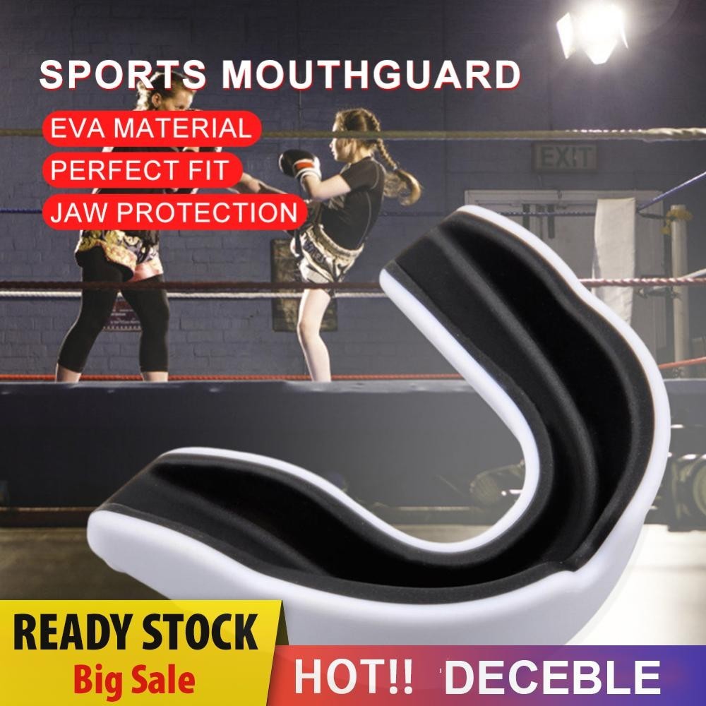 Tấm chắn nướu đấm bốc trẻ em có hộp đựng EVA cho Boxing MMA Kickboxing Muay Thái [deceble.vn]