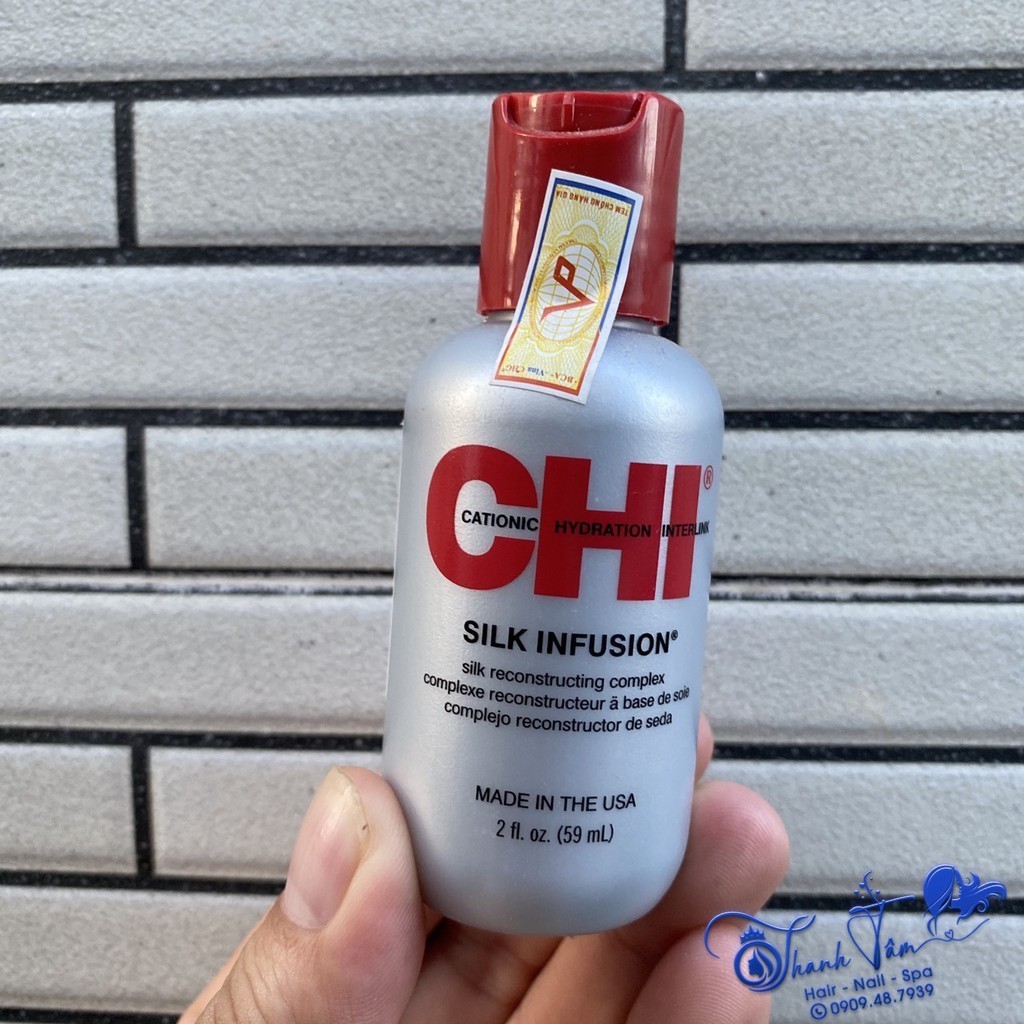 Tinh Dầu Dưỡng Tóc Mềm Mượt CHI Silk Infusion 59ml | NK 2024 |