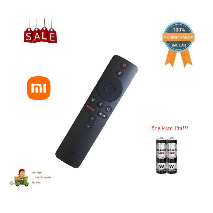 Remote Điều khiển giọng nói TV Xiaomi -Xiaomi MI Box S XMRM-006 MDZ-22-AB- Hàng mới chính hãng Tặng kèm Pin