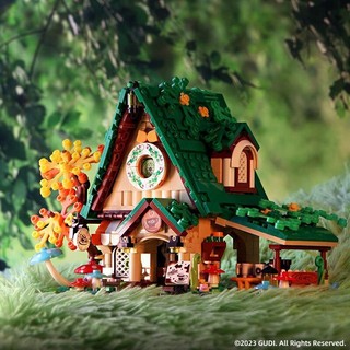 Fairy Tale Coffee Dream Sweet House Khối xây dựng lắp ráp