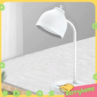 BerryHome Đèn bàn LED có thể điều chỉnh độ sáng vô cấp Thân thiện với mắt đọc sách di động cho văn phòng ký túc xá tại nhà