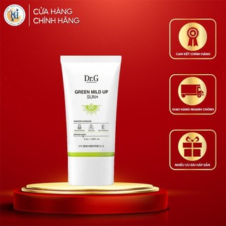 Kem chống nắng dr.g green mild up sun+ spf50+pa++++ 20ml