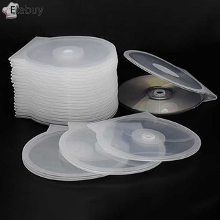 1 / 3 vỏ đĩa tròn bằng nhựa trong suốt hộp đựng đĩa cd cd dvd hộp đĩa mới