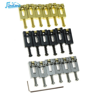 Funslane 1 bộ yên xe guitar có cờ lê nhạc cụ phụ kiện tương thích cho strat / tele điện