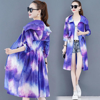 Áo chống nắng nữ dài phong cách mới mùa hè mỏng tay áo dài cardigan áo màu áo chống nắng mùa hè