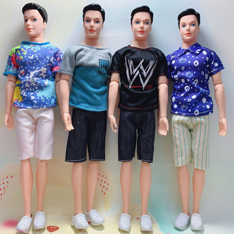 Mới 30cm Bé Trai Người Bạn Ken Búp Bê Bộ Thời Trang Nam Búp Bê Có Quần Áo Phù Hợp Với Trẻ Em Chơi Nh