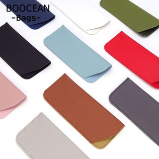 Túi đựng kính mắt BOOCEAN Kính râm Unisex Túi đựng kính đọc sách bằng da PU mềm