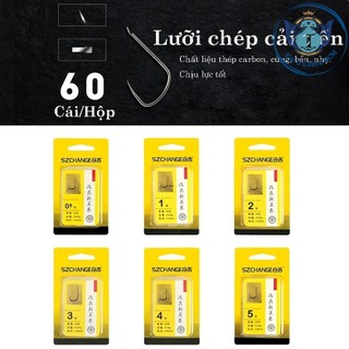 [HCM] Lưỡi SZCHANGE - Lưỡi câu cá Form Chép Đen Dày