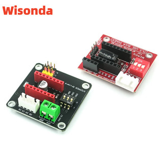 42 stepper motor driver ban mở rộng drv8825 a4988 3d máy in điều khiển lá chắn mô đun cho arduino uno r3 ramps1.4 diy kit một