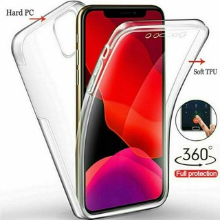 360 Bảo Vệ Toàn Diện Ốp lưng Chống Sốc Cho Xiaomi Redmi Note 13 Pro Plus 4G 5G Trong Suốt Mềm TPU Cứng PC Ốp lưng