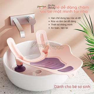 Ghế Nằm Tắm Ngồi Rửa Mông Cho Bé Sơ Sinh, Ghế Tắm Nhanh Chống Trượt Dụng Cụ Tắm Cho Bé Sơ Sinh An Toàn Tiện Lợi