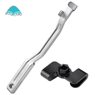 2 Mảnh Cờ Lê Mở Rộng Công Cụ Thanh Cờ Lê Mở Rộng Adapter Cho 1 / 2 Inch Ổ Đĩa Breaker Thanh / 21 mm Hex Drive Tools