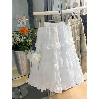 (𝑯𝒂̀𝒏𝒈 𝒄𝒐́ 𝒔𝒂̆̃𝒏 - Ảnh thật) Chân váy tầng dài cho bé