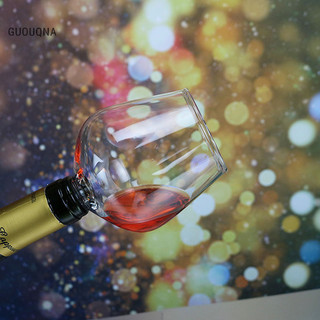 Guouqna vào chai rượu của bạn ly rượu vang đỏ sang ly rượu topper ly chèn rượu vang đỏ champagne ly có con dấu silicon guouqna