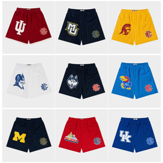 Eric Emanuel Thương hiệu hợp thời trang EE Quần short thông thường Quần bóng rổ Mỹ Chạy bộ Thể thao Thể dục Rời Bóng đá Lưới Boxer Quần tập thể dục mùa hè Quần short lưới tập luyện quần short nam