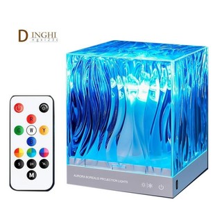 1 đèn phương bắc aurora đèn máy chiếu hẹn giờ từ xa đèn máy chiếu trắng & trong suốt 18 màu chiếu sáng galaxy máy chiếu chiếu sáng tâm trạng
