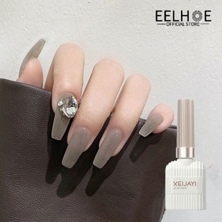 EELHOE Xeijayi Gel Sơn Móng Tay Siêu Dày, Xám Đá Màu Trơn Lâu Dài Sơn Móng Tay Gel Gradien UV/LED Ngâm Tắt cho Móng Tay Nghệ Thuật Tự Làm Cho Tiệm Làm Móng 15Ml