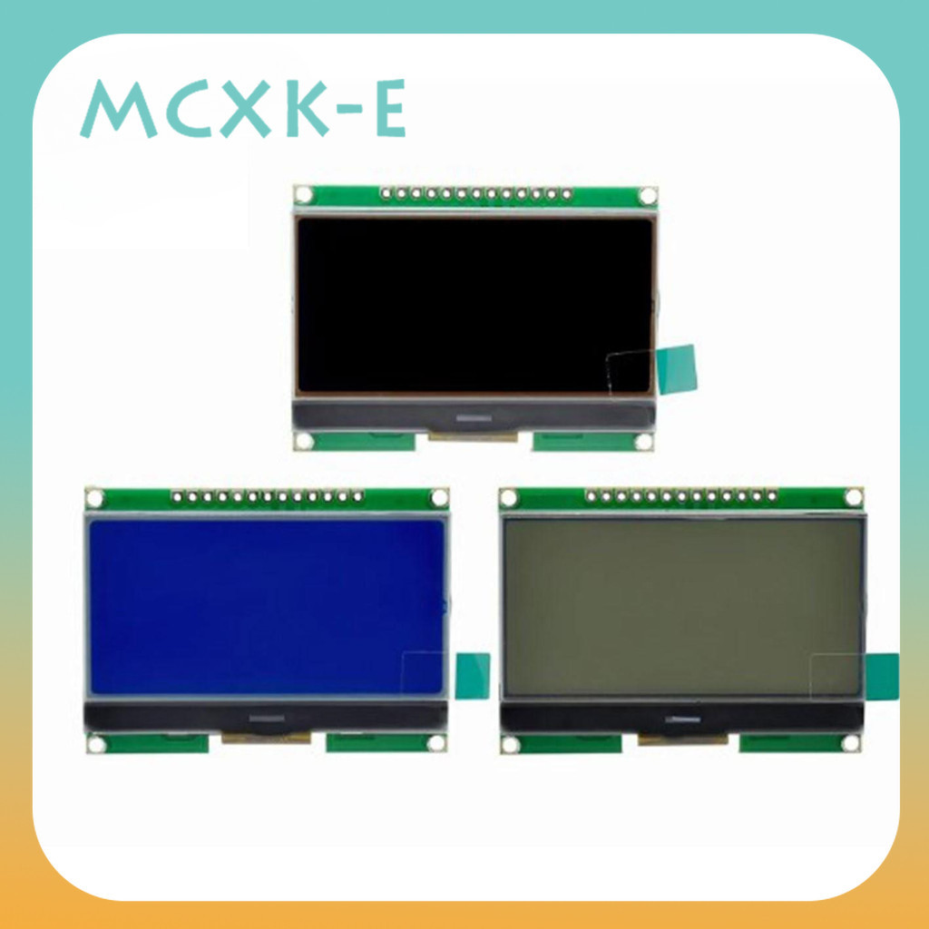 Mcxk-e 12864 IIC Mô-đun LCD 128x64 I2C COG Bảng màn hình hiển thị đồ họa Bảng điều khiển LCM 128x64 