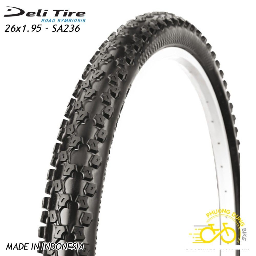 Lốp (Vỏ) xe đạp Deli Tire 26x1.95 SA-236 - 1 Cái