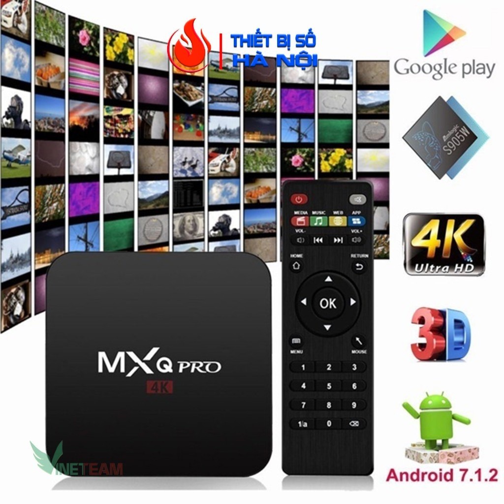 Androi TV Box MXQ 4K Pro /TX3 Mini 2G+16G,smart TV Box 4K,thiết bị giúp TV thường thành TV thông min