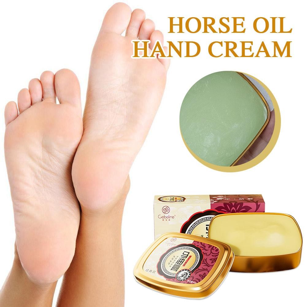 Kem dưỡng da tay dầu ngựa Chống nứt nẻ và dưỡng ẩm Chăm sóc da tay 80g Kem dưỡng da tay K7X6