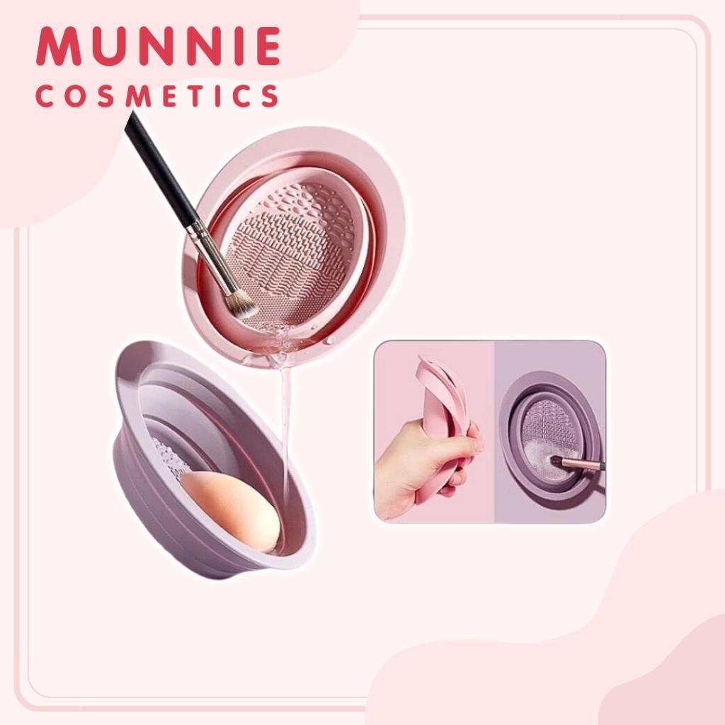 GECOMO - Chậu Silicon Giặt Cọ Trang Điểm Gecomo