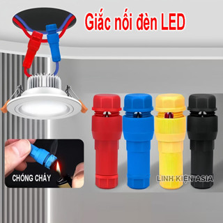 Giắc kết nối đèn LED không cần hàn và không cần cắt dây điện, đầu nối nhanh chữ T chống cháy