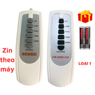 Remote điều khiển quạt senko mã 03, điều khiển quạt senko - tặng kèm pin - gdbg