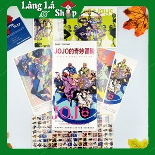 Hộp Postcard Bưu thiếp (Trọn bộ 340 Hình có Sticker) Anime/Manga JoJo no Kimyou na Bouken