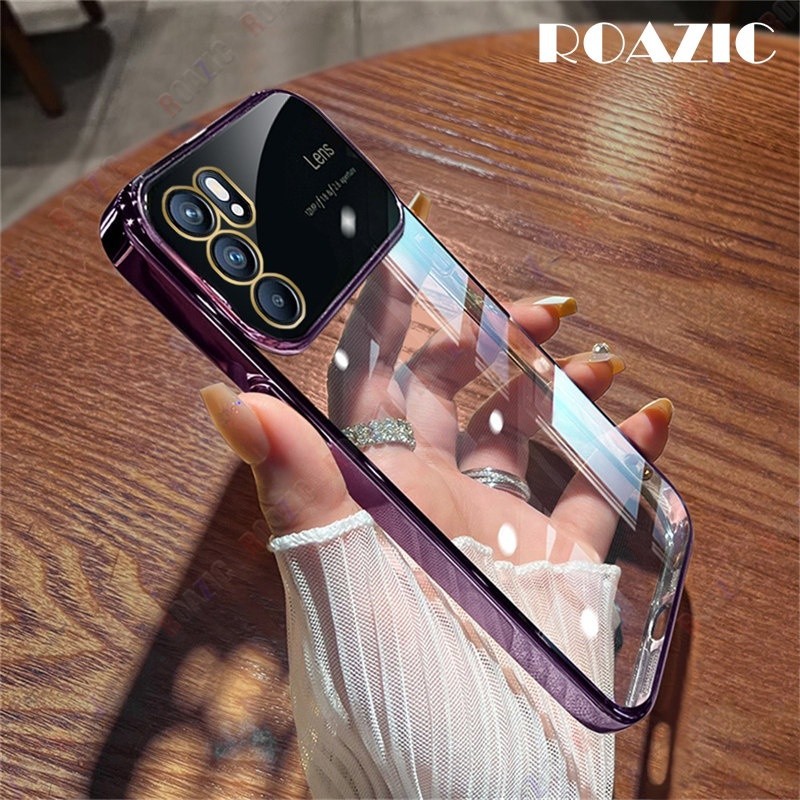 ốp lưng Oppo Reno 6 5G / Reno5 / Reno 7Z 5G / Reno 8Z 5G / Reno 8T 5G / Reno 10 Pro 5G / Reno 8 / Reno 7 4G Trong Suốt TPU Mềm Chống Sốc Siêu Mỏng Reno6 Ốp điện thoại DSC