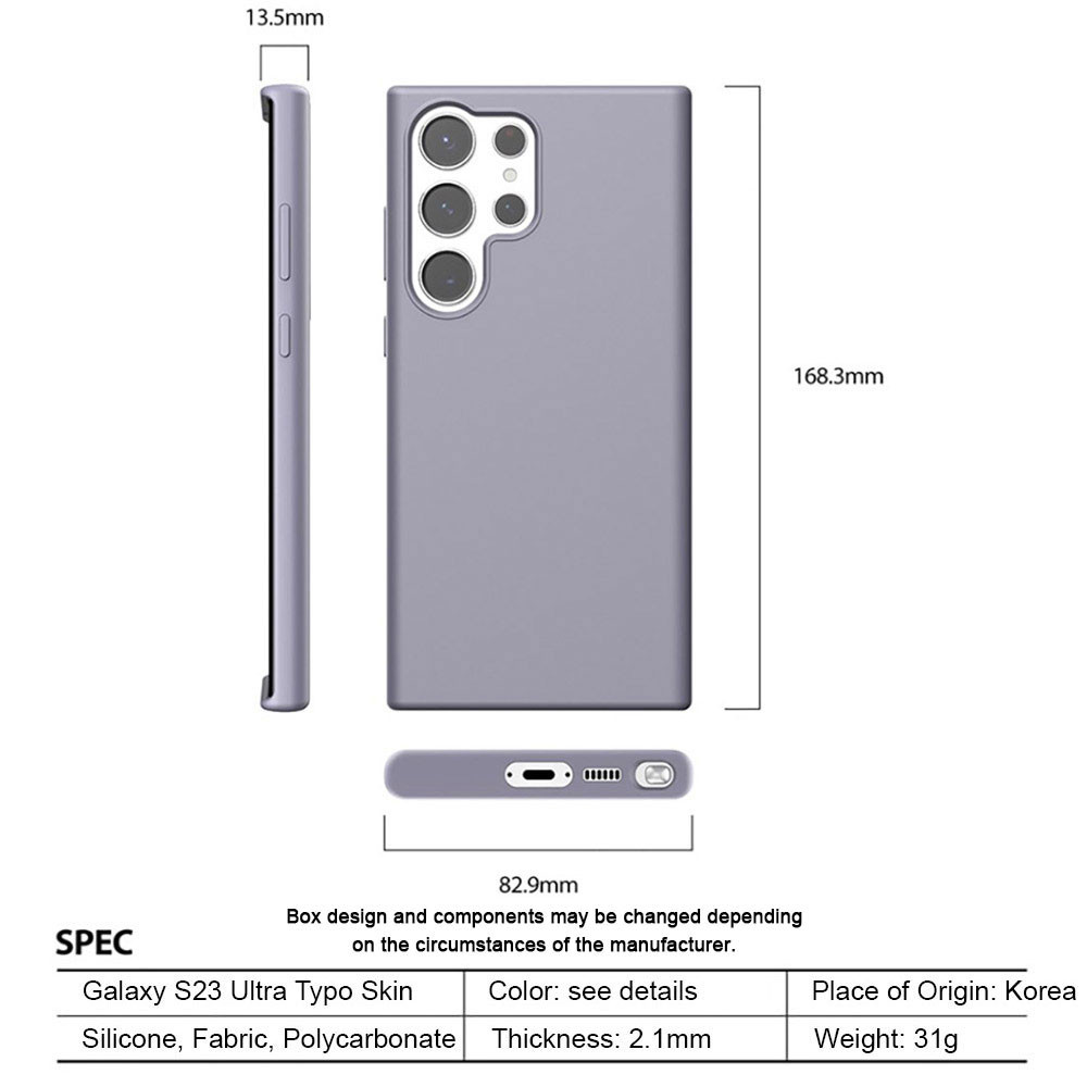 ARAREE Galaxy S23 / S23 + / S23 Ultra Typo Skin Case Korea