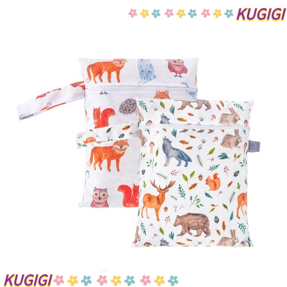 Kugigi 2 Cái / bộ Túi Khô Nappy, Túi Tã Cho Bé Chống Thấm Nước 18 * 25