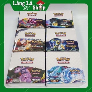 Thẻ bài nhân phẩm Anime/Manga/Game Pokemon (ngẫu nhiên 1 Pack trong các Version)
