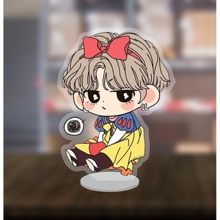 Mô Hình Standee nhân vật Kpop BTS Chibi dễ thương