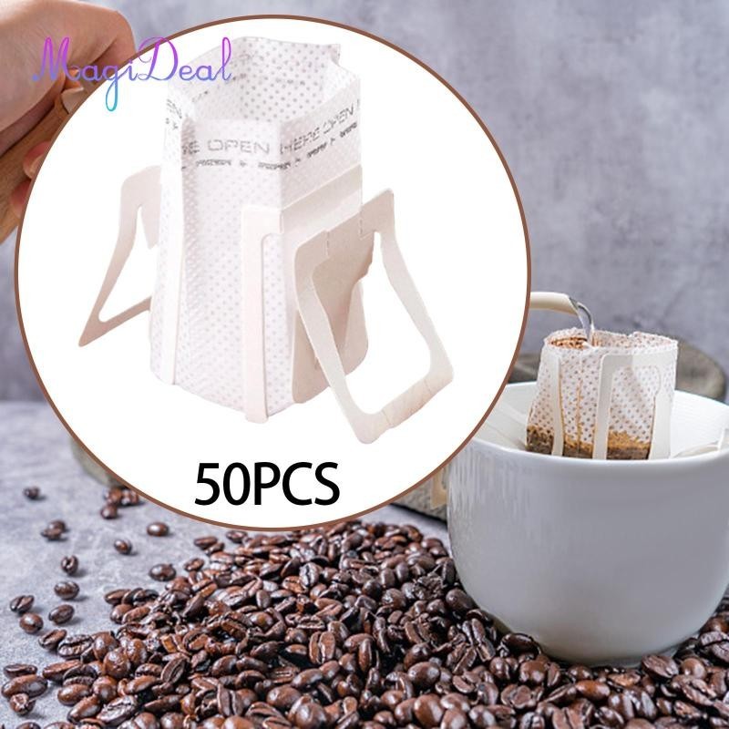 MagiDeal 50 Túi đựng cà phê Espresso Maker