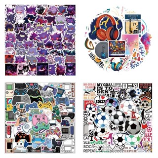  Bộ 50 Miếng Dán Hoạt Hình Pokemon Gengar Switch Bảng Điều Khiển Trò Chơi Miếng Dán Chống Thấm Nước Cho Laptop Ốp Lưng Ván Trượt Chai Nước Máy Tính Điện Thoại Hoạt Hình Anime Dán Cho Cô Gái Tuổi Teen 