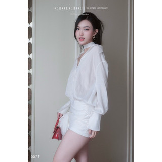 Đầm Sơmi Nơ Dài Chouchou