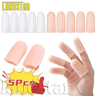5 Cái Nắp Ngón Tay Silicon - Bảo Vệ Ngón Tay - Núm Ngón Tay Có Lỗ Không Khí - Giảm Đau Từ Ngô, Vỉ, Móng Chân mọc ngược - Chăm Sóc Bàn Chân Tay - Mềm Mại, Thoáng Khí
