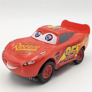 Đồ chơi xe đồ chơi chạy pin có đèn, nhạc vui nhộn, Xe tia chớp MCQUEEN cho bé