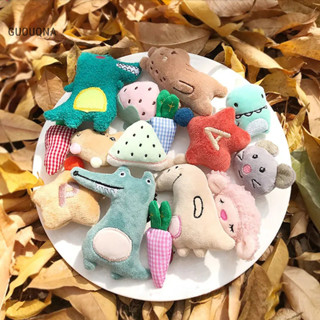  Guouqna 10 Chiếc Búp Bê Sang Trọng Động Vật Dễ Thương 5-6cm Kawaii Thỏ Gấu Trúc Đồ Chơi Nhồi Bông Bé Gái Mini Sang Trọng Vuốt Máy Phụ Kiện Búp Bê Búp Bê Nhỏ Cho Búp Bê Kẹp Máy Đồ Chơi Mini BASL 