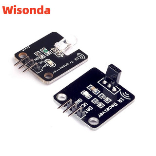 1 Bộ Mô-đun phát hồng ngoại hồng ngoại IR Digital 38khz Mô-đun cảm biến thu hồng ngoại cho Arduino