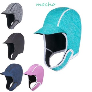 Mocho lặn mũ thể thao unisex thoải mái lặn mũ trùm đầu mũ bảo hiểm đồ bơi vành mũ chống nắng co giãn bơi mũ
