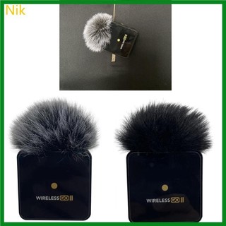 Nik Mics Lông Kính Chắn Gió Micro Muff Vỏ Gió Sang Trọng Micrô Tay Cho Rode Wireless Go II Thay Thế Một Phần